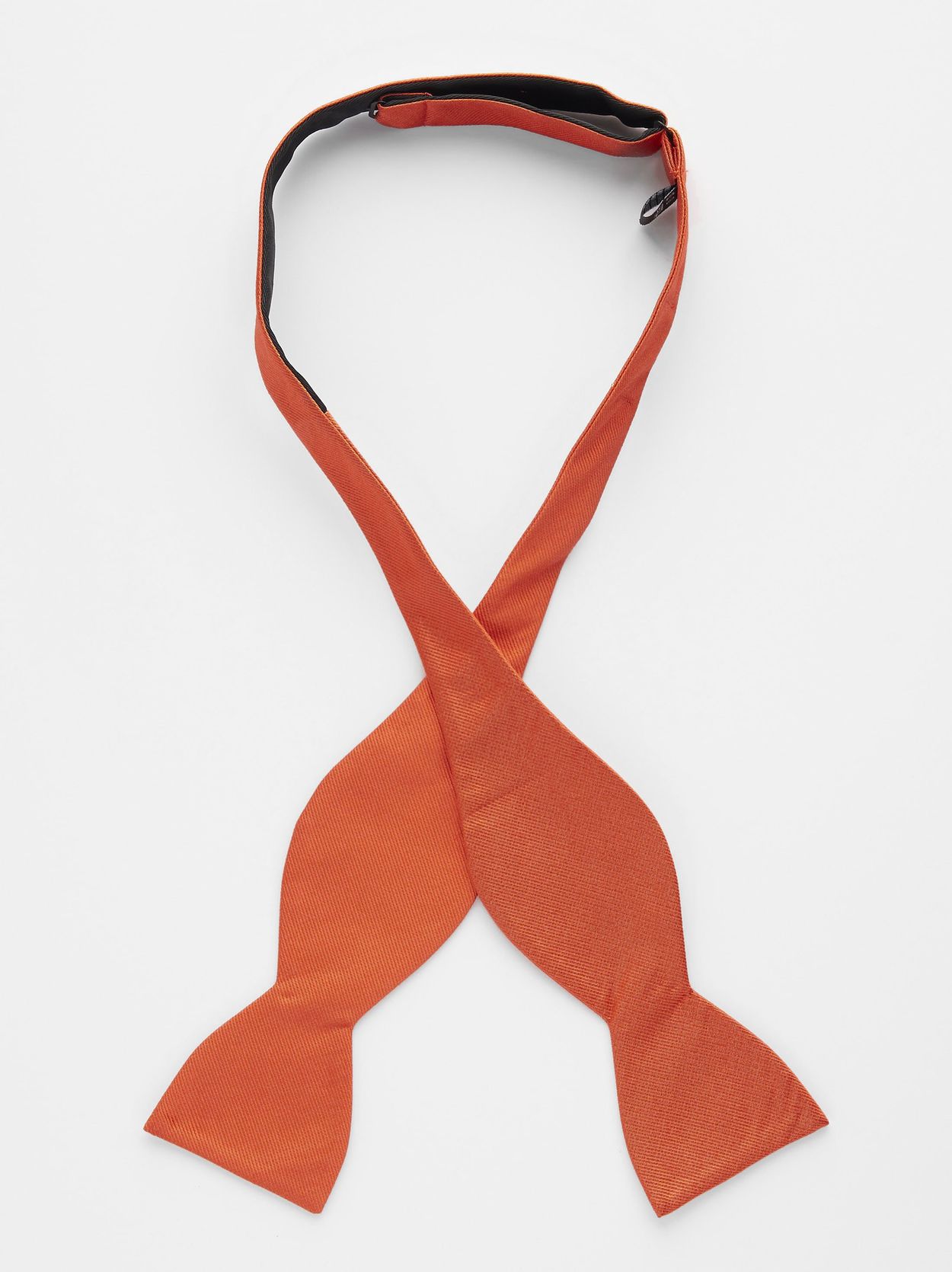 Dark Orange Bow Tie Plain