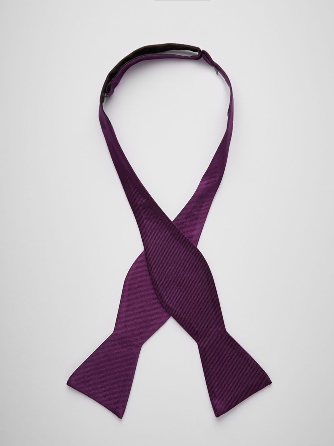 Purple Bow Tie Plain 
