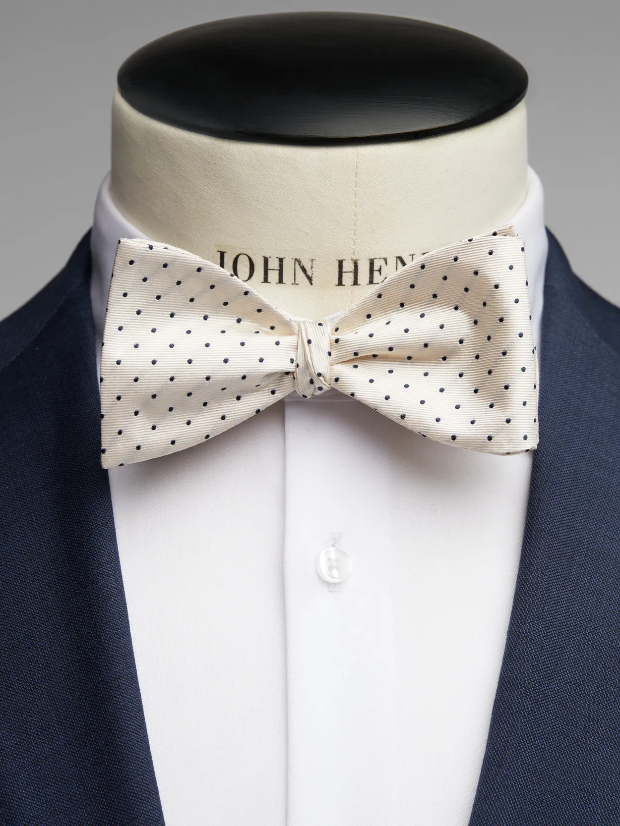 Champagne Bow Tie Dot