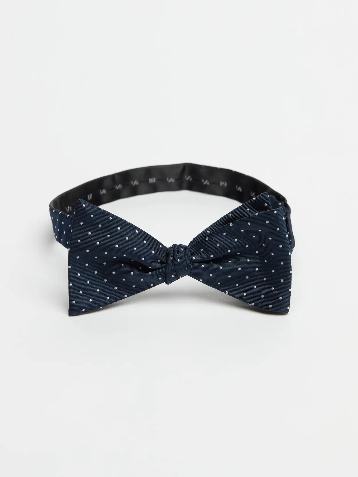 Dark Blue Bow Tie Dot