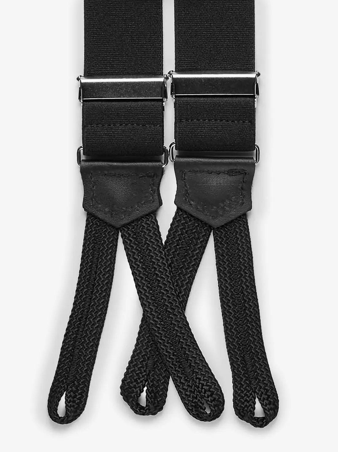 Black Suspenders Formal