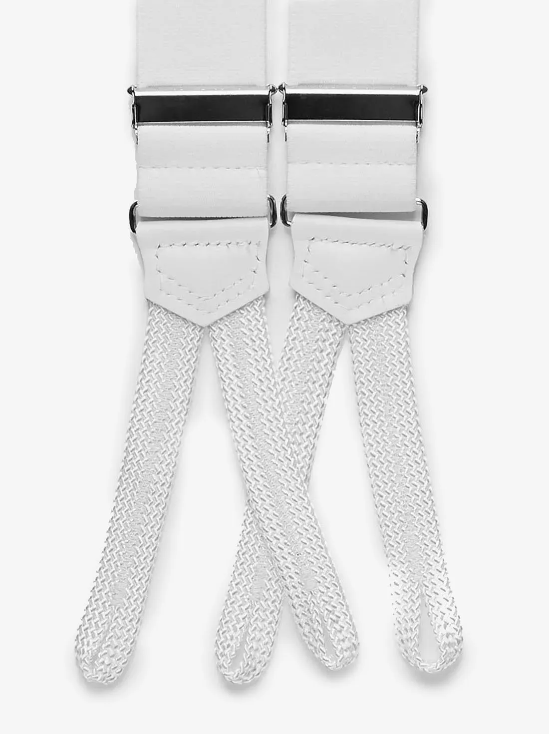 White Suspenders Formal