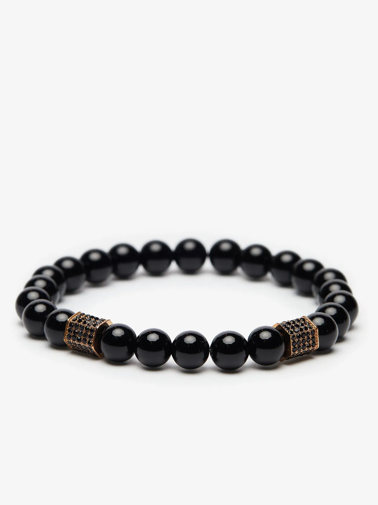 Black Beaded Bracelet Bridel