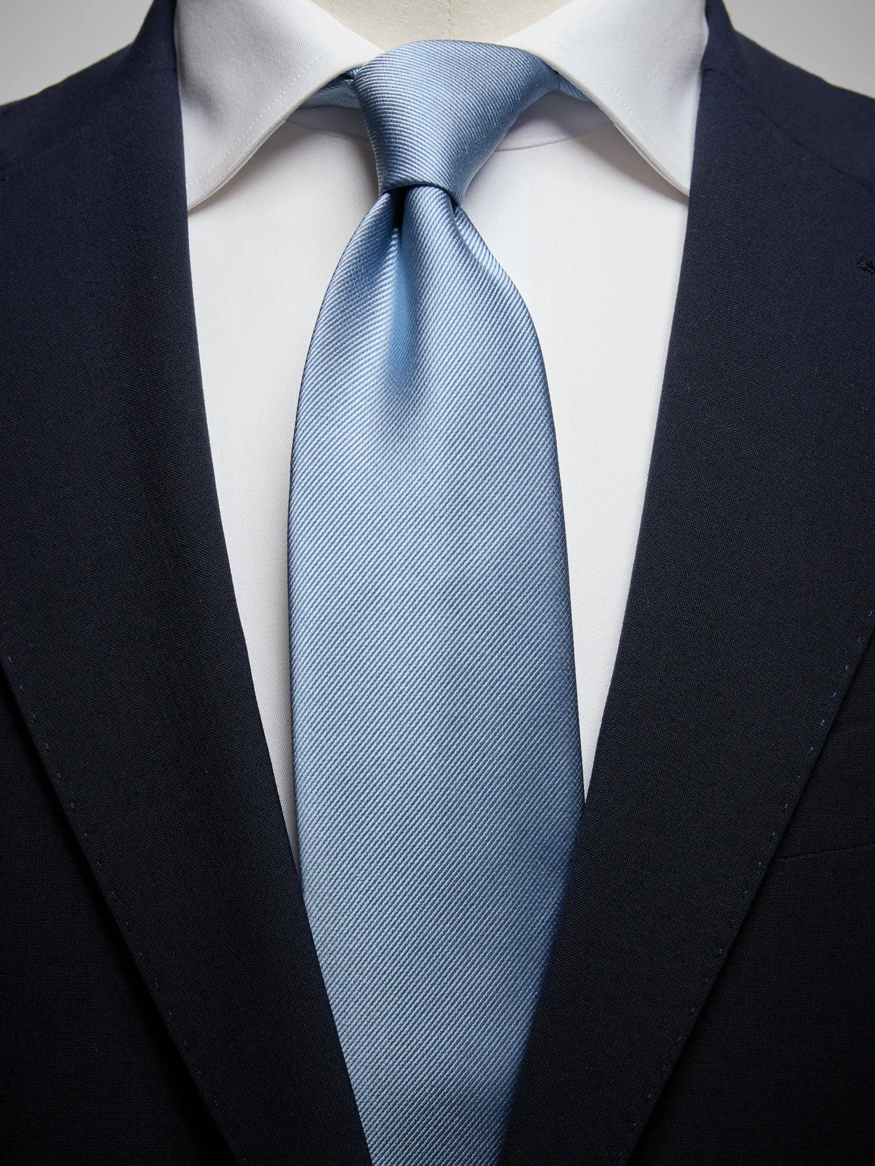 Light Blue Tie Plain