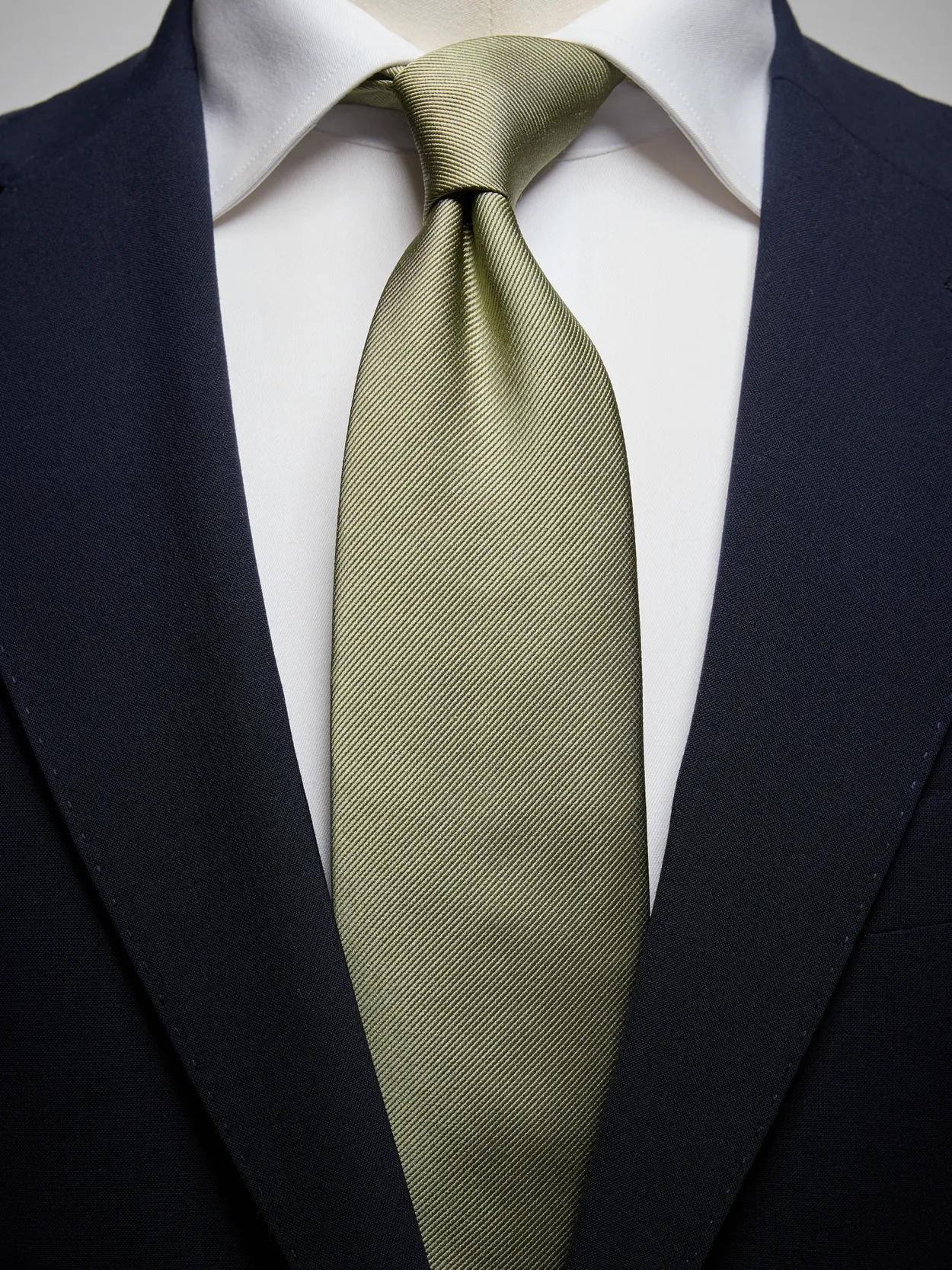 Light Green Tie Plain