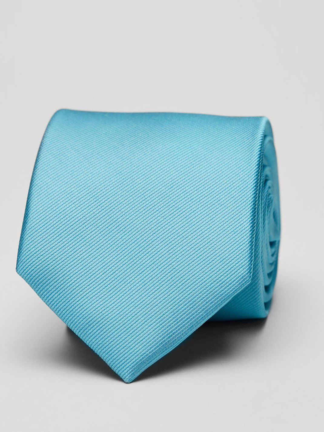 Turquoise Tie Plain