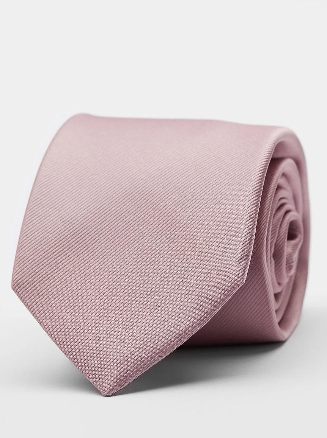 Dusty Pink Tie Plain
