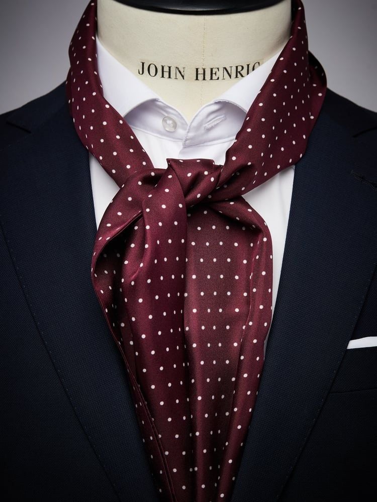 Burgundy Scarf 
