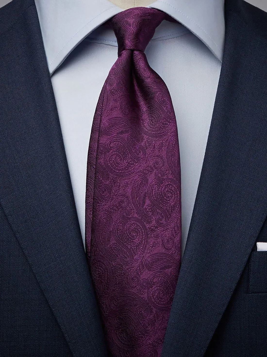 Purple Tie Formal