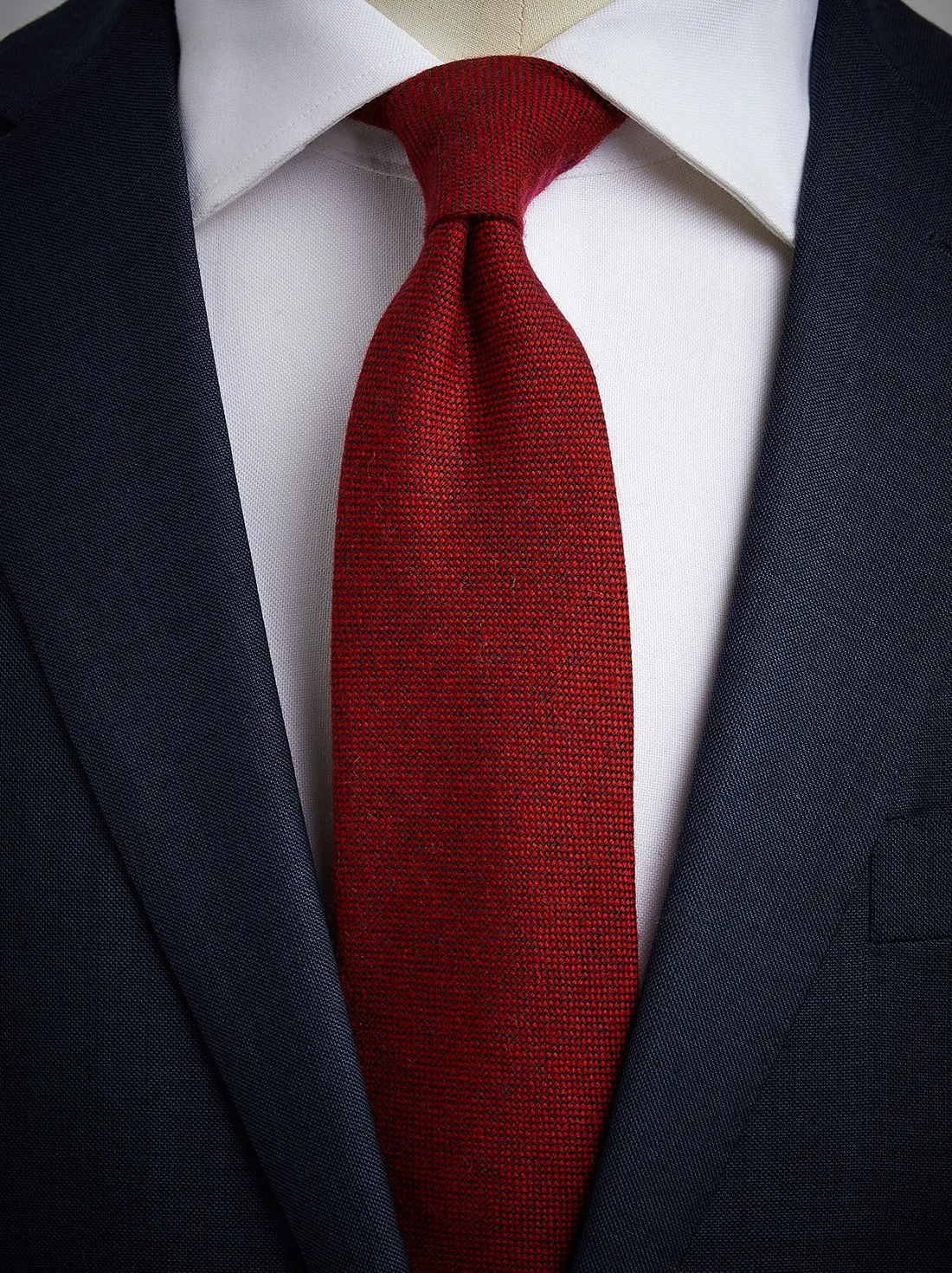 Red Cashmere Tie
