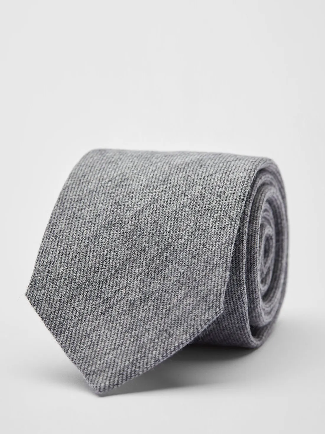 Light Grey Cashmere Tie