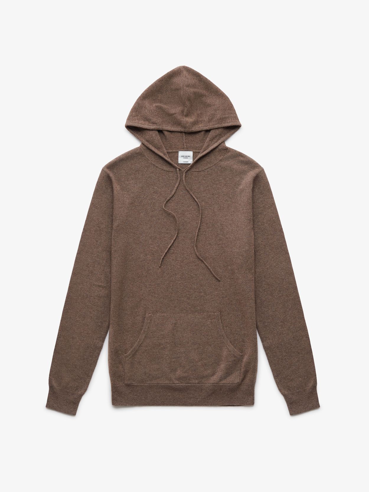 Brown Cashmere Hoodie