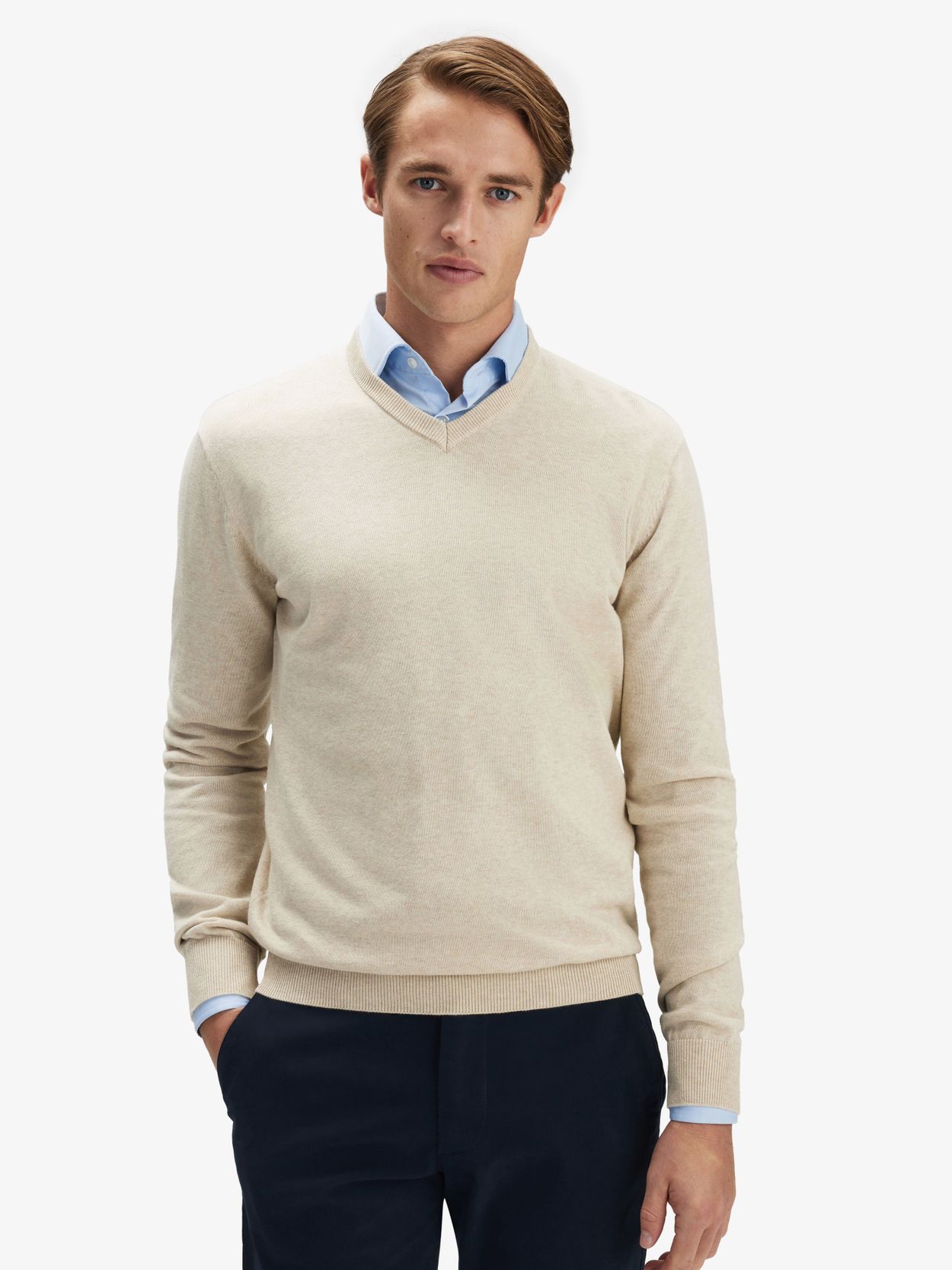 Light Beige Sweater Cotton
