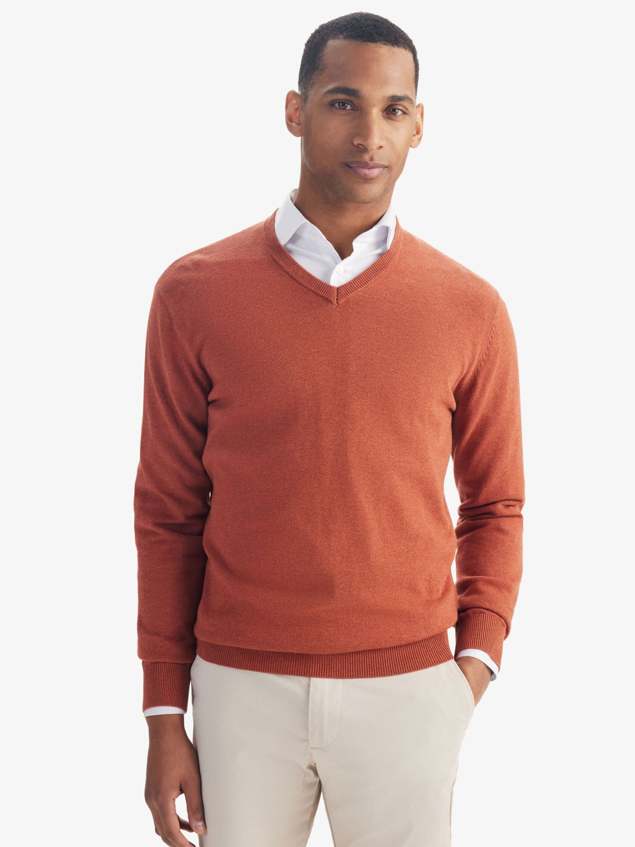 Orange Sweater Cotton