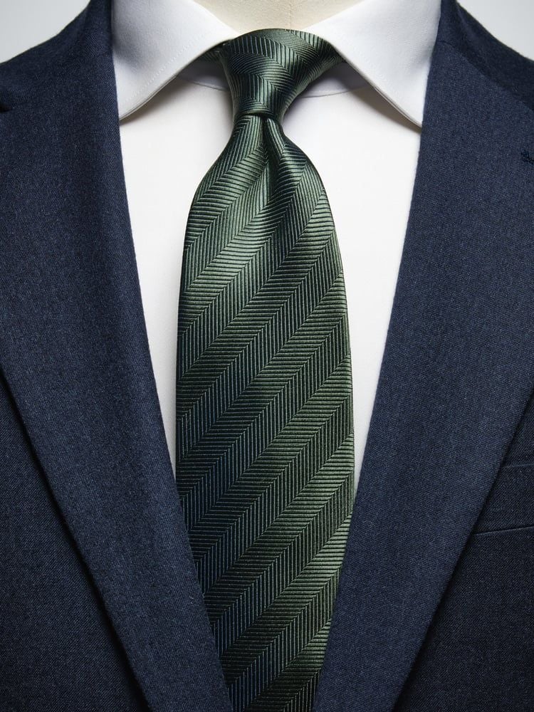 Olive Green Tie