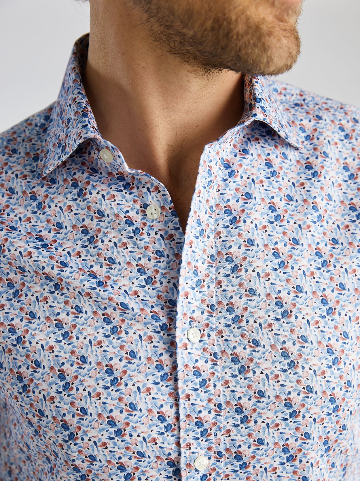 orange and blue dress shirt Shop men