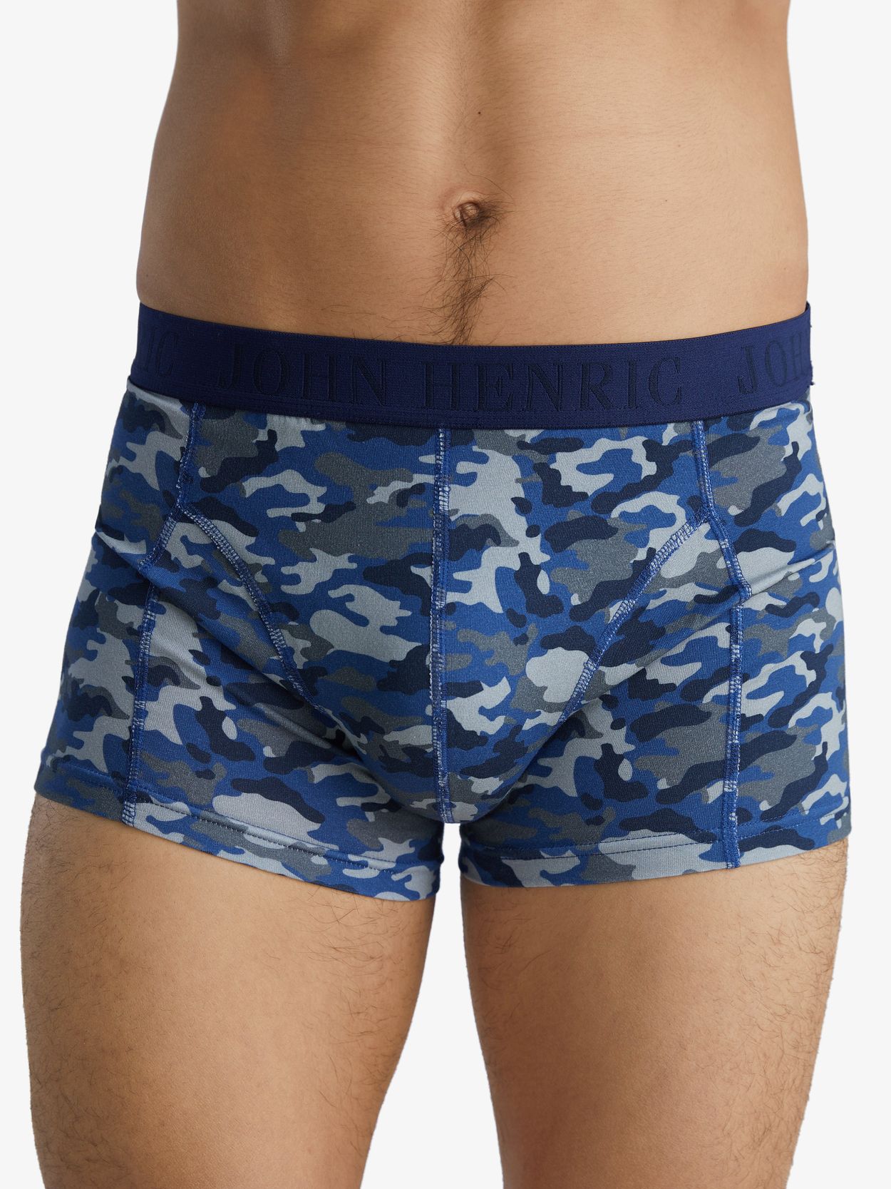 Merino Wool Knit Boxer, Marine Blue