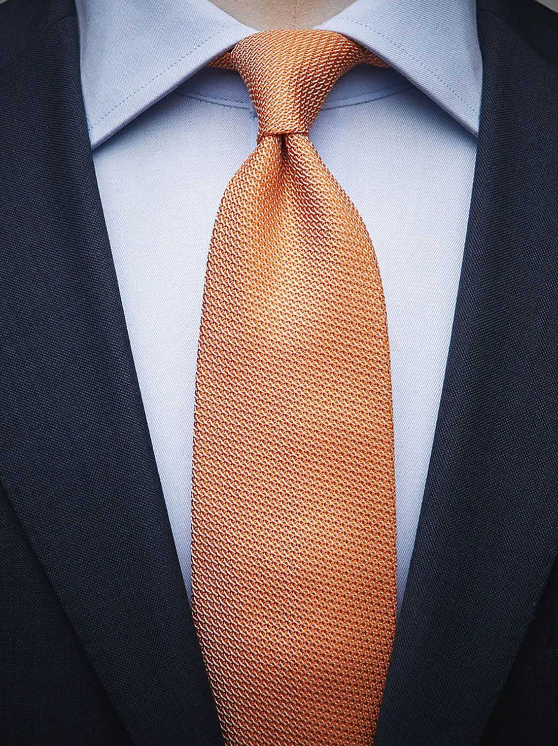 Orange Grenadine Tie