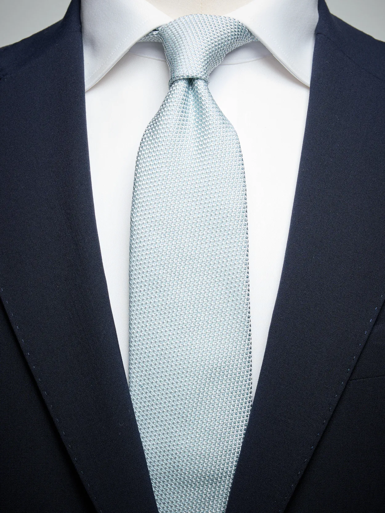 Ligh Blue Grenadine Tie