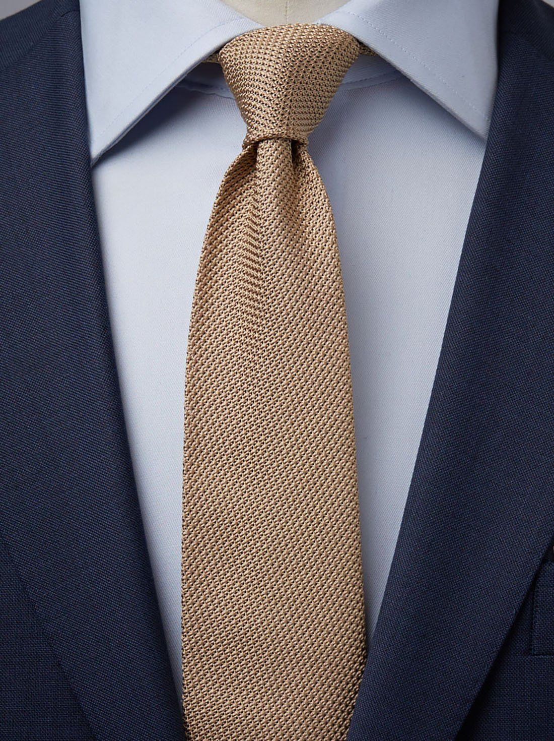 Beige Grenadine Tie