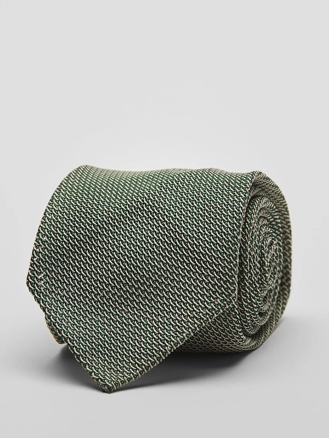 Light Green Grenadine Tie