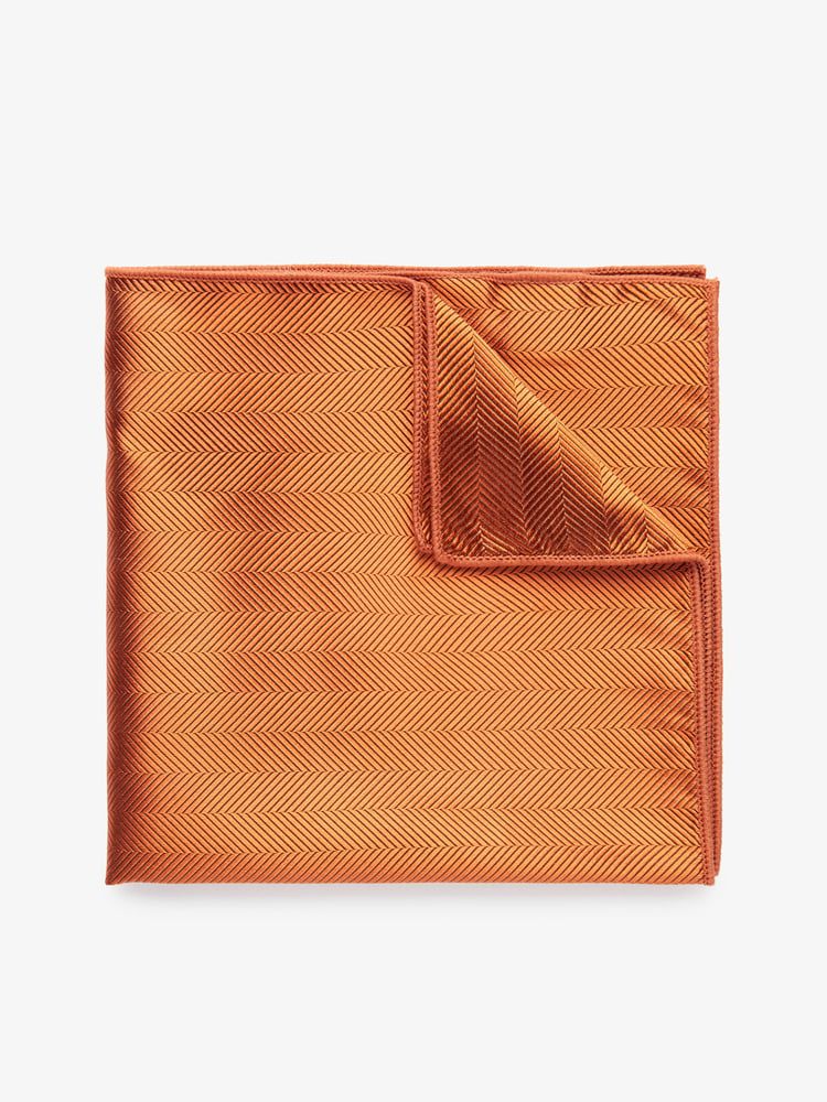 Orange Pocket Square