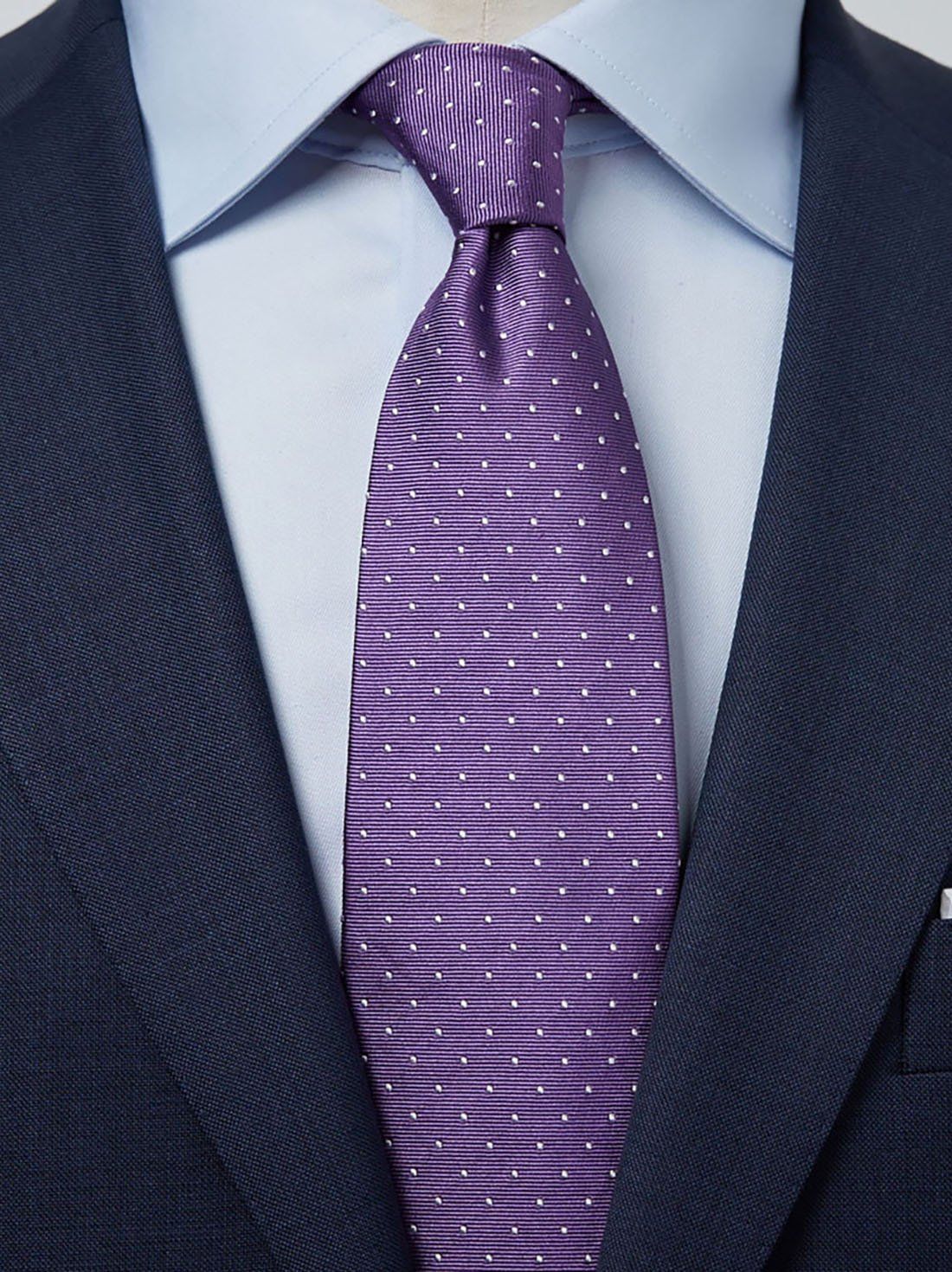 purple and teal ties