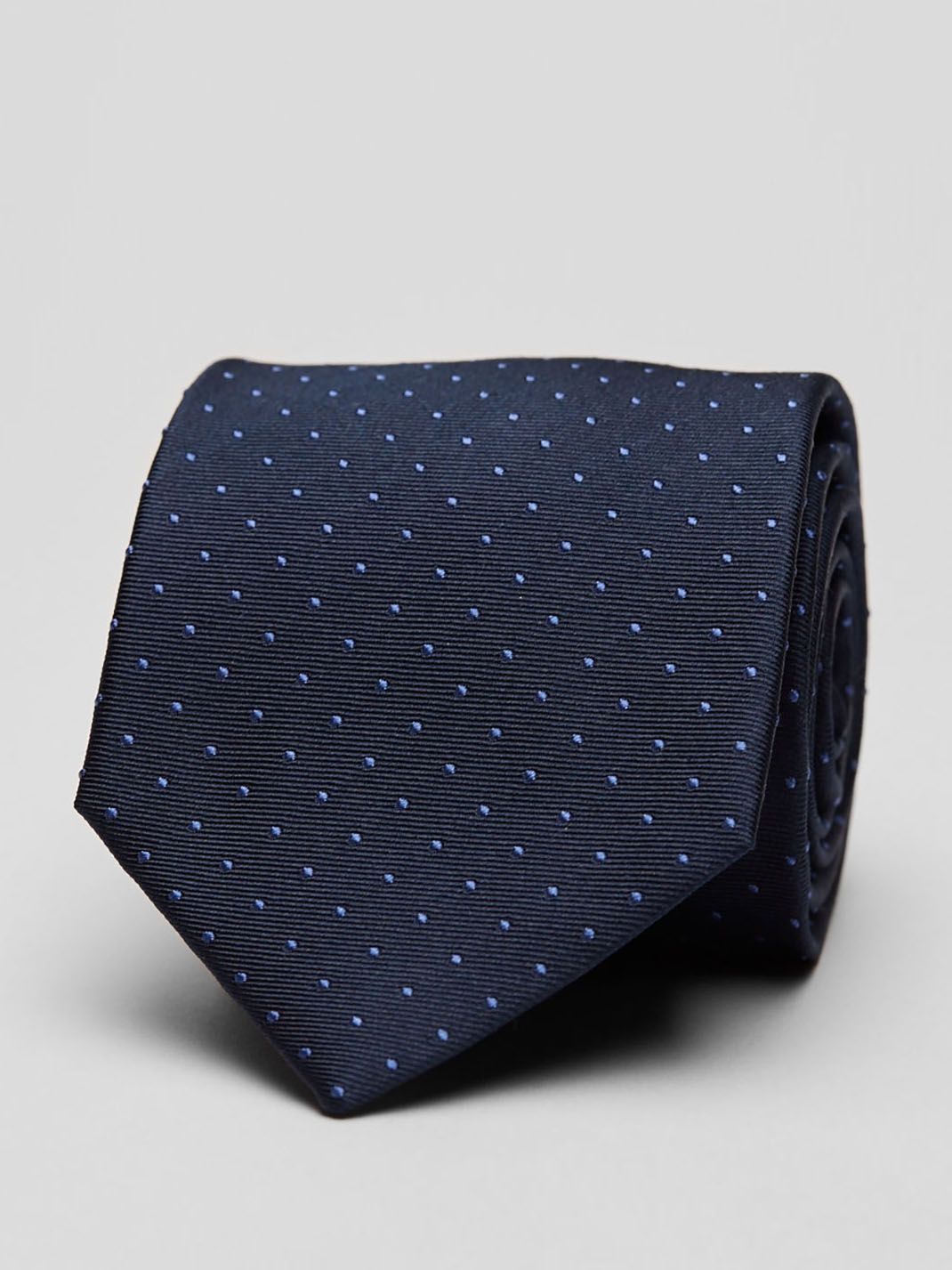 Blue & Light Blue Dot Tie
