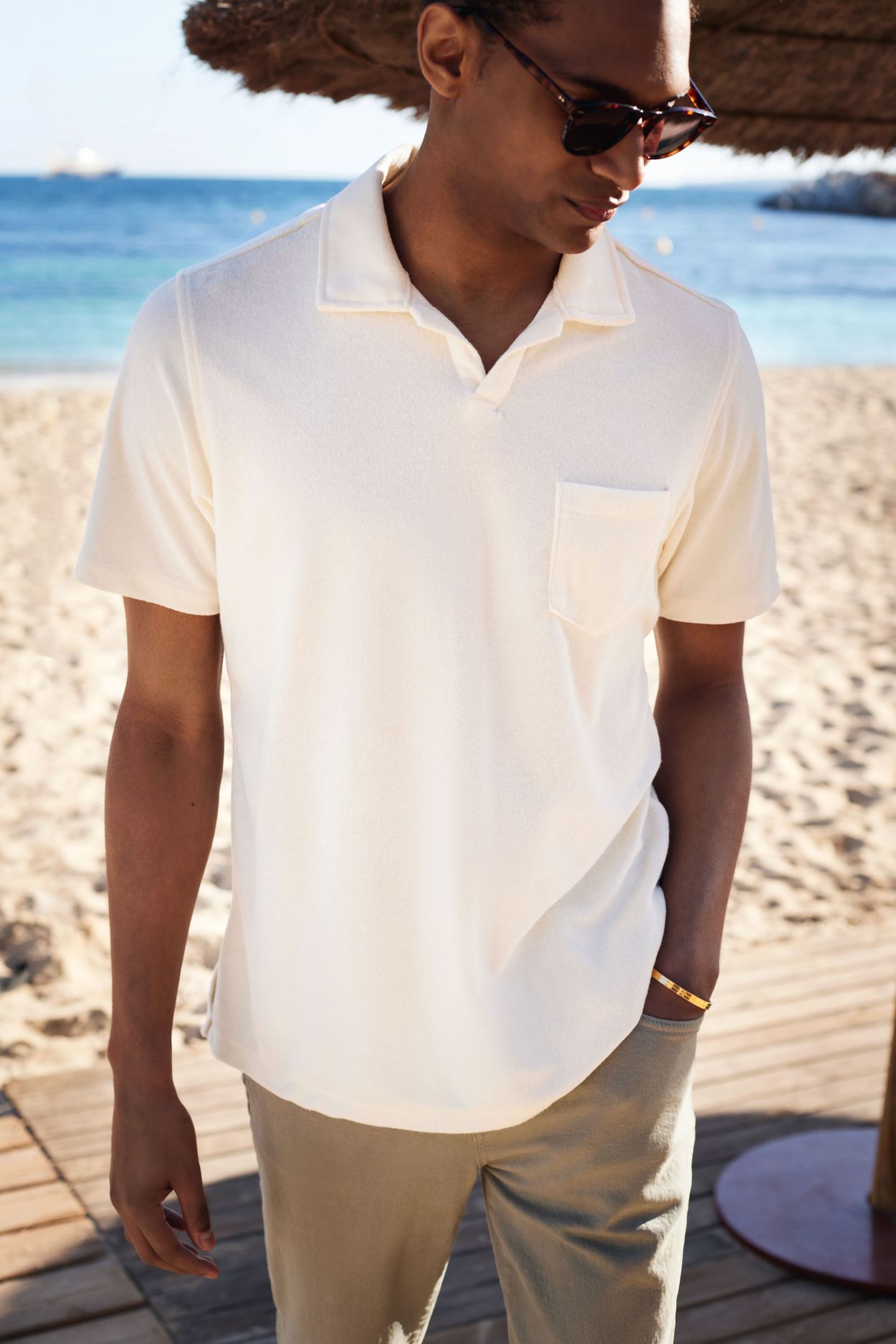 Sand Terry Polo