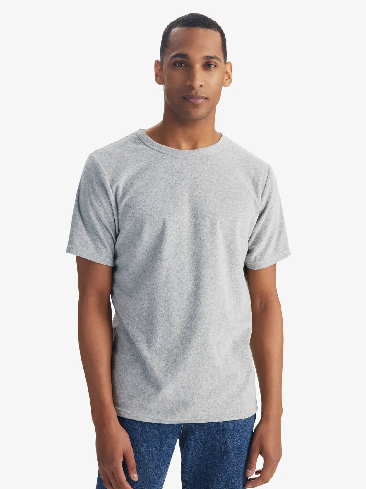 Grey Terry T-Shirt