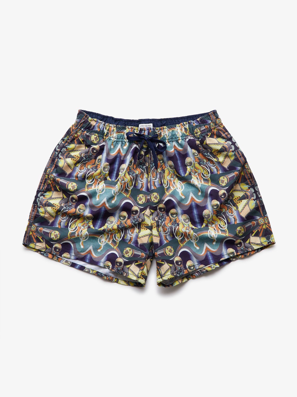 Multicolored Swimshorts Capri