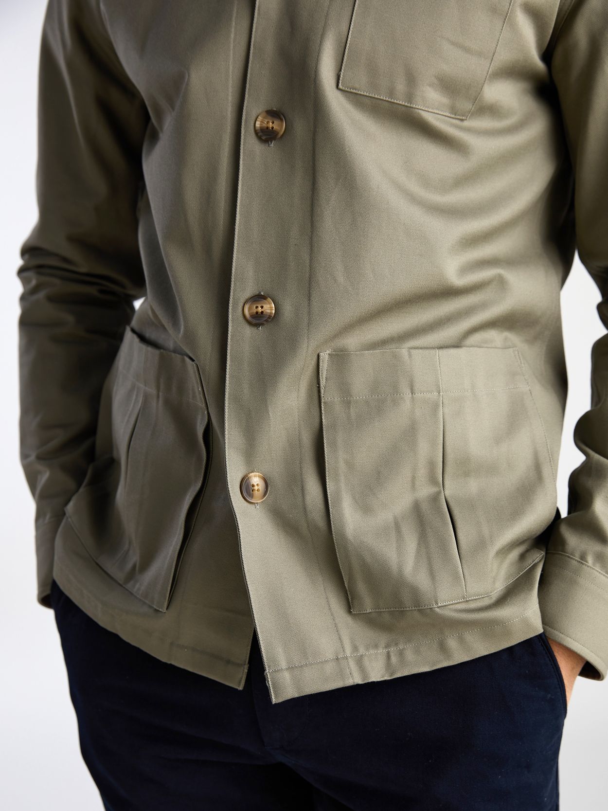 Olive Green Overshirt