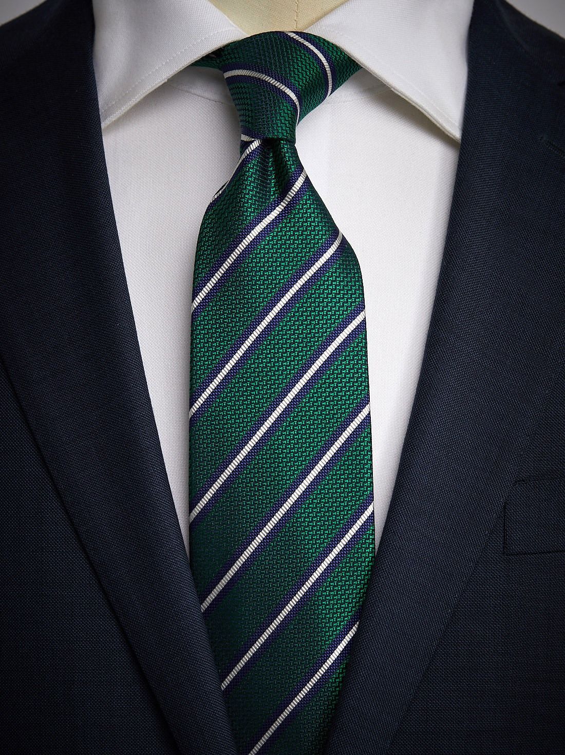 Mens green online tie