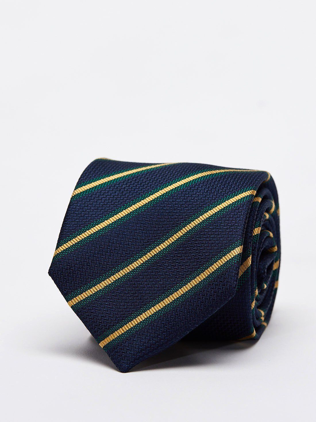 Blue & Yellow Tie Striped