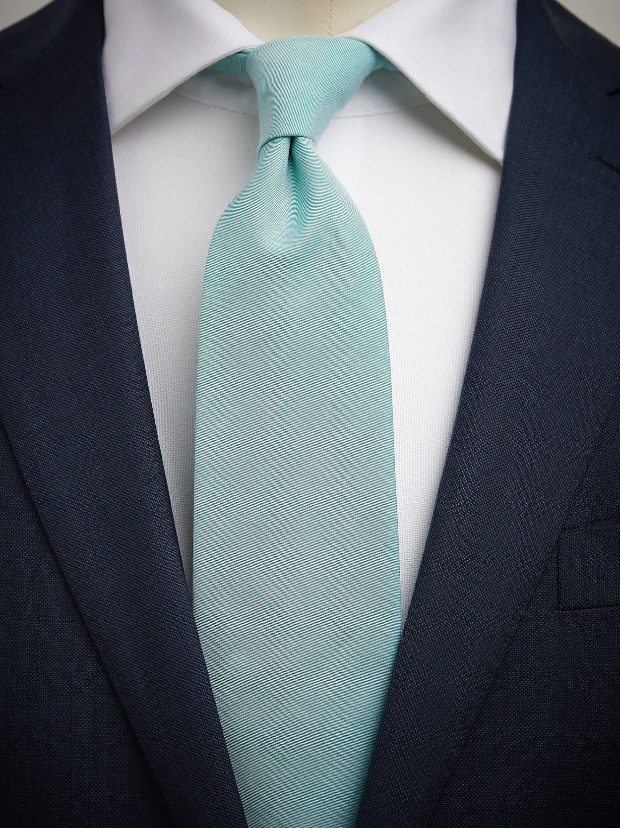 Mint Green  Tie Cotton