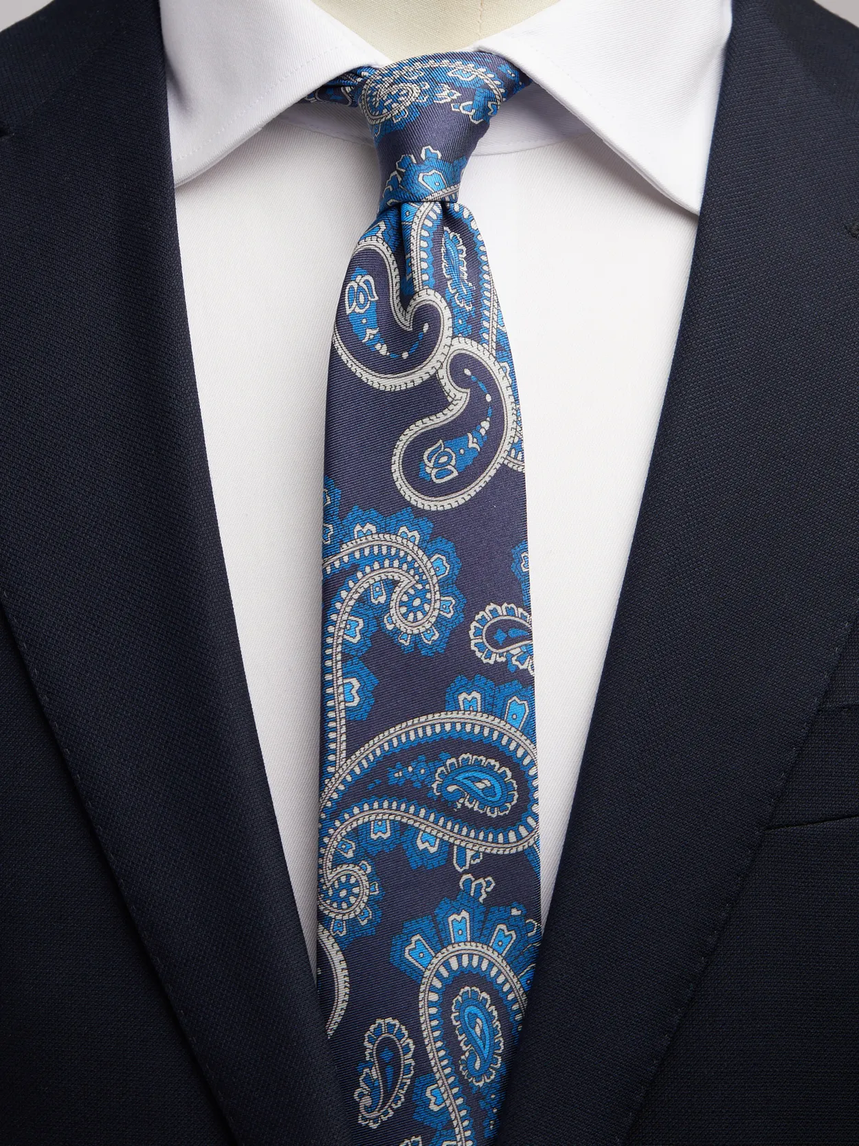 Blue Tie Paisley
