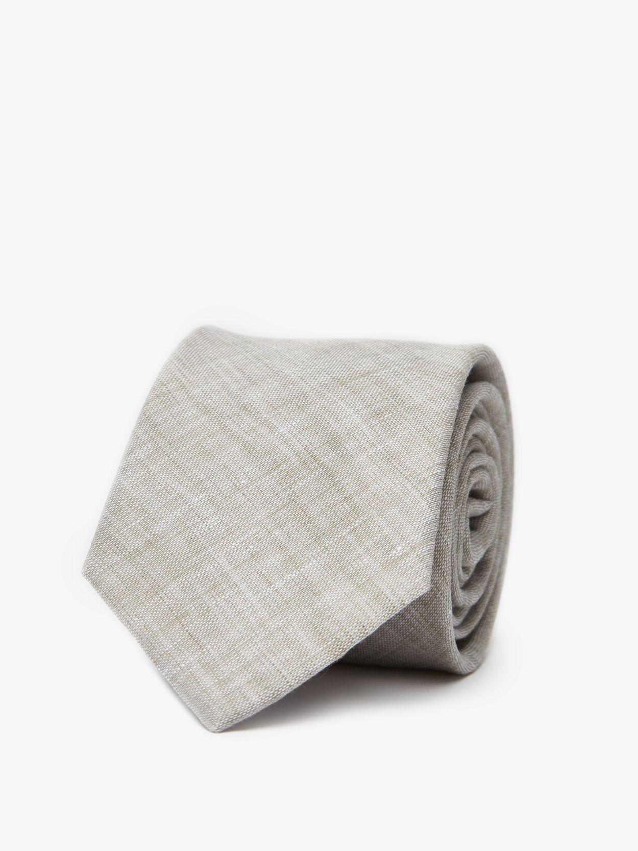 Grey Tie Linen