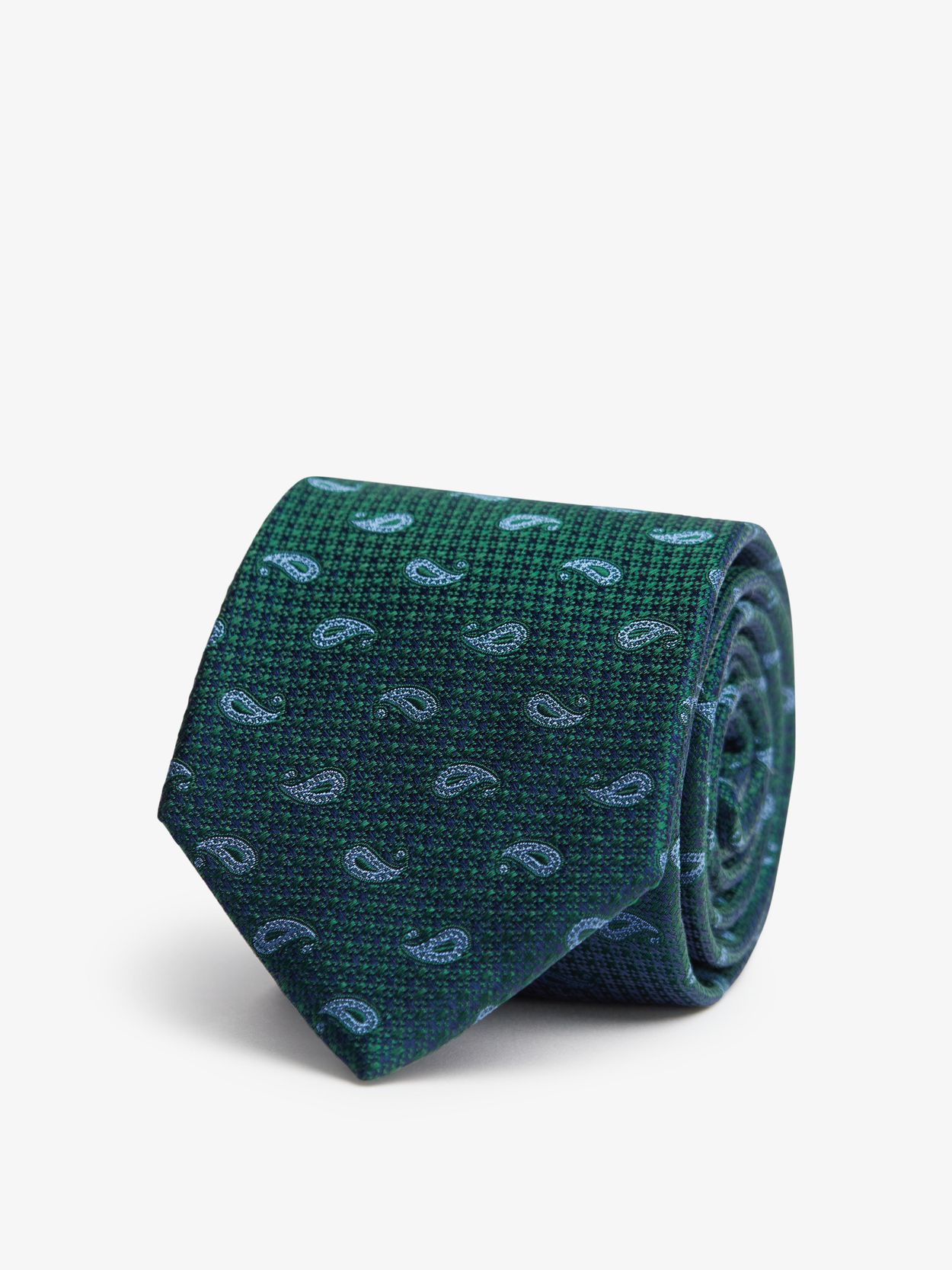 Green Tie Paisley