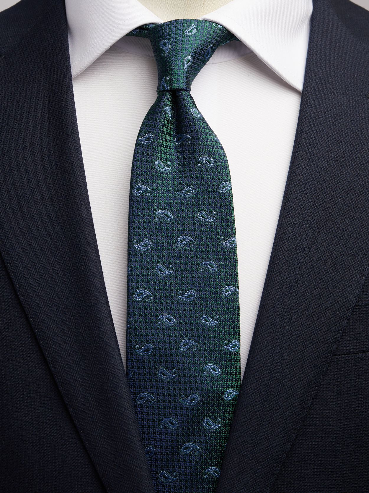 Green Tie Paisley