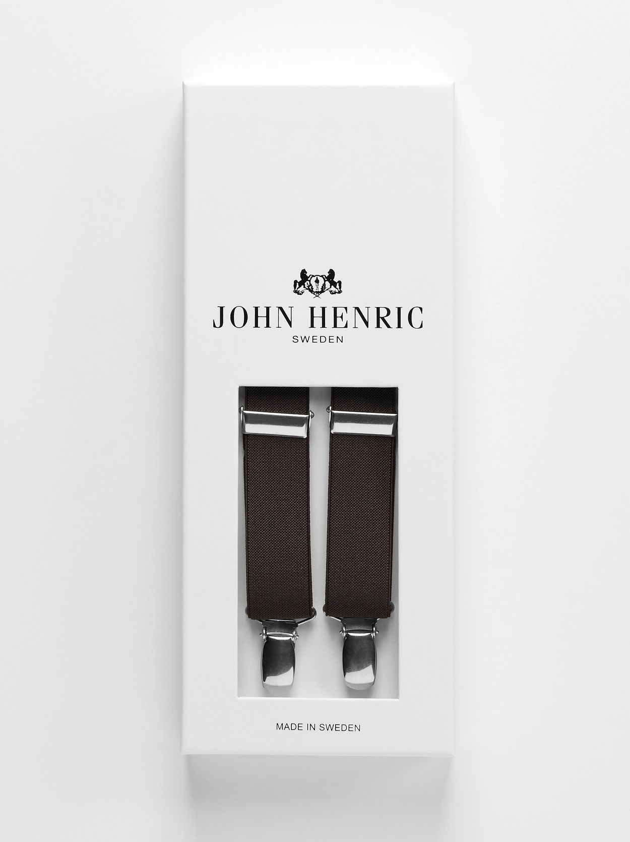 Brown Suspenders Plain 