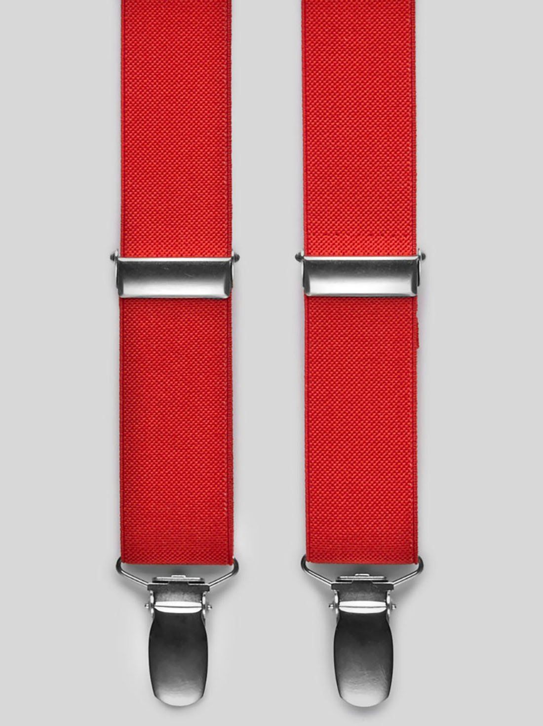 Red Suspenders Plain