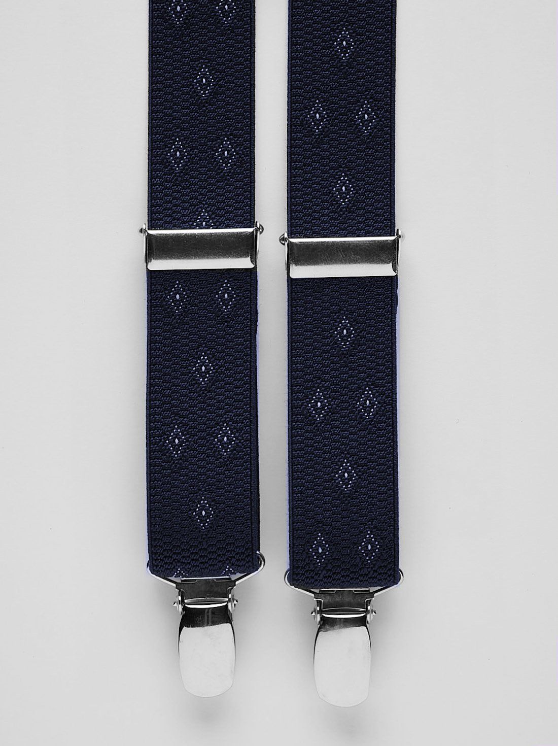 Blue Suspenders Geometric