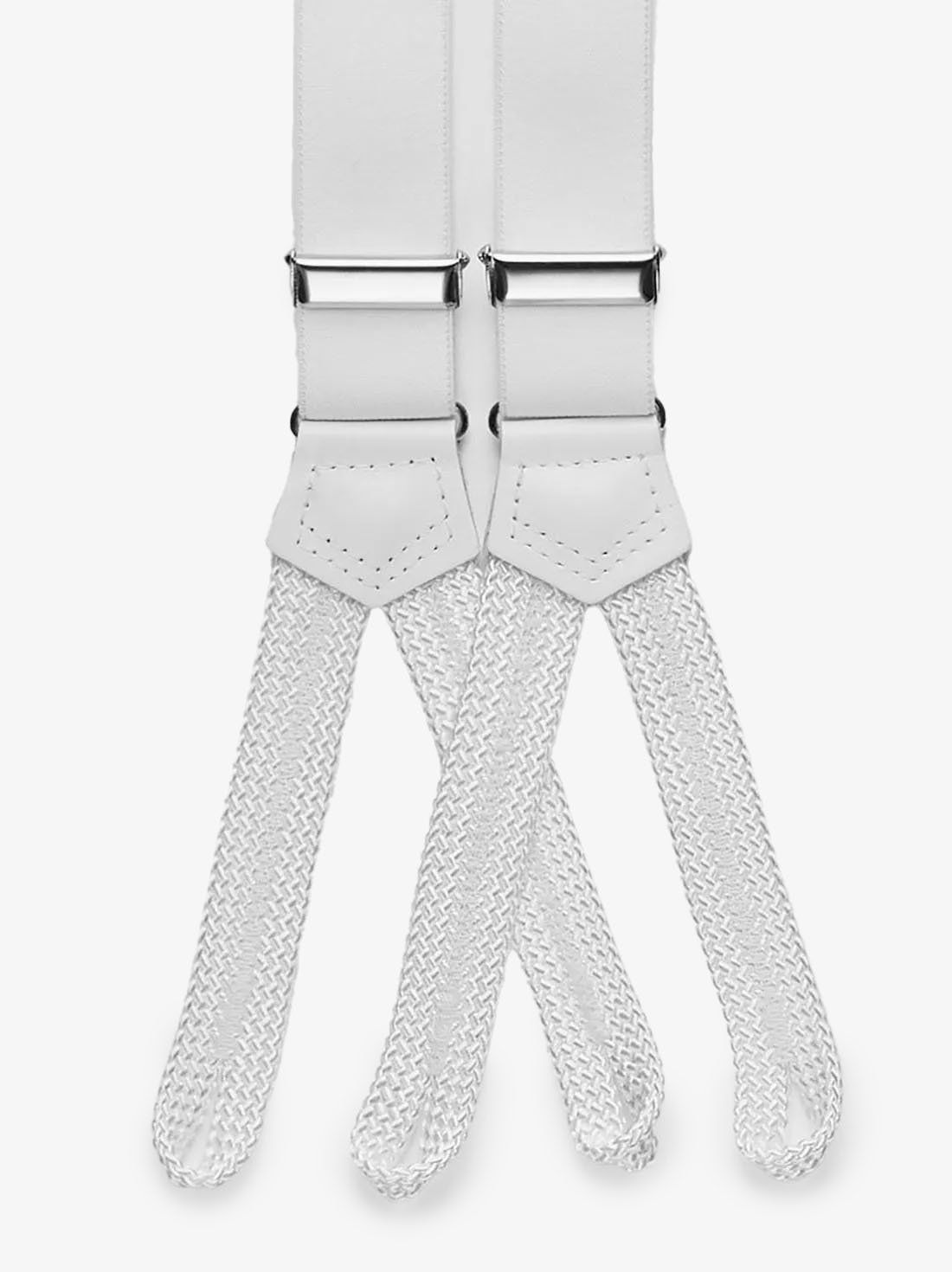 White Suspenders Formal