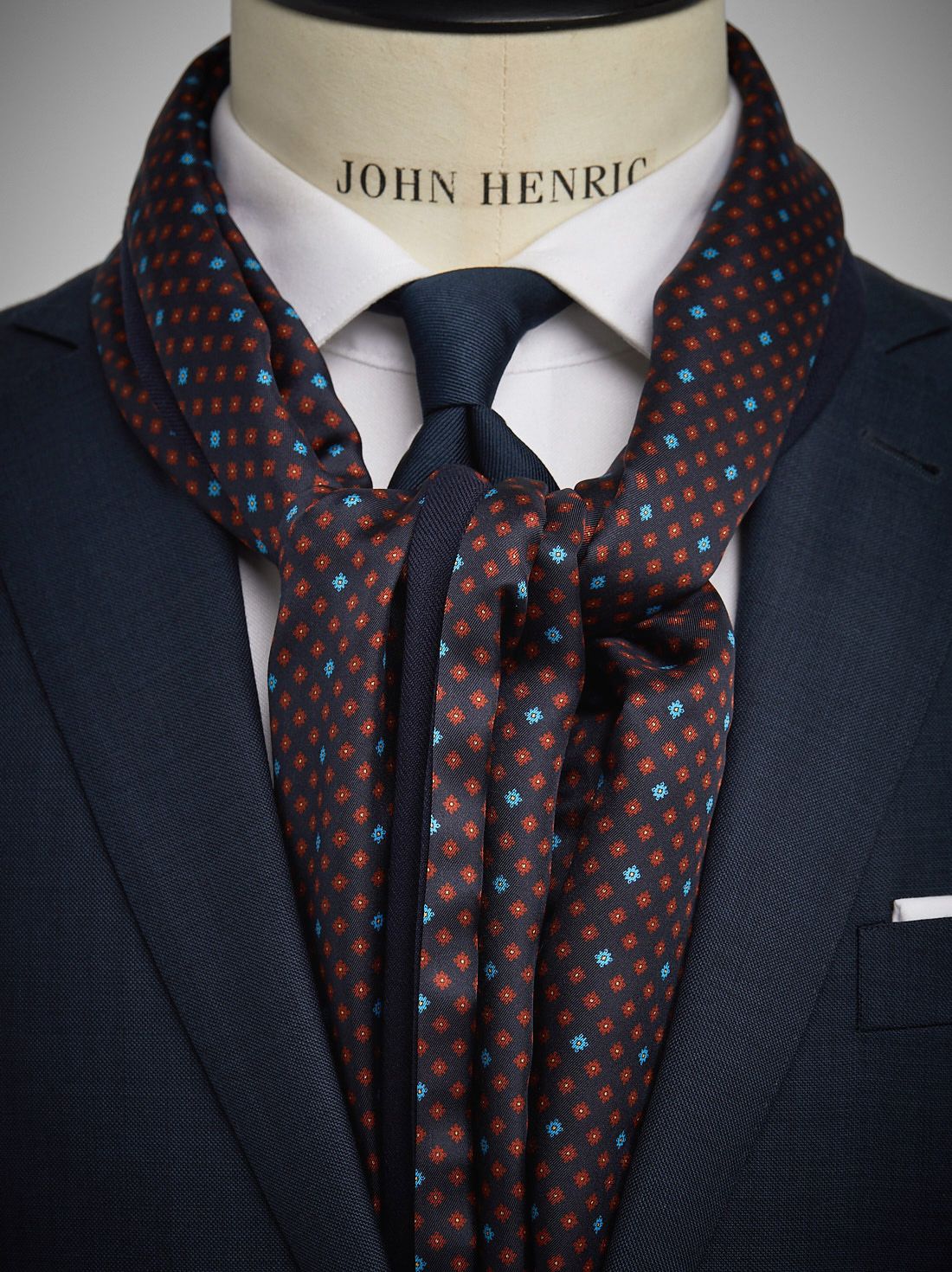 Men's Scarves Silk Scarfs & Wool Scarfs Fast Delivery John Henric