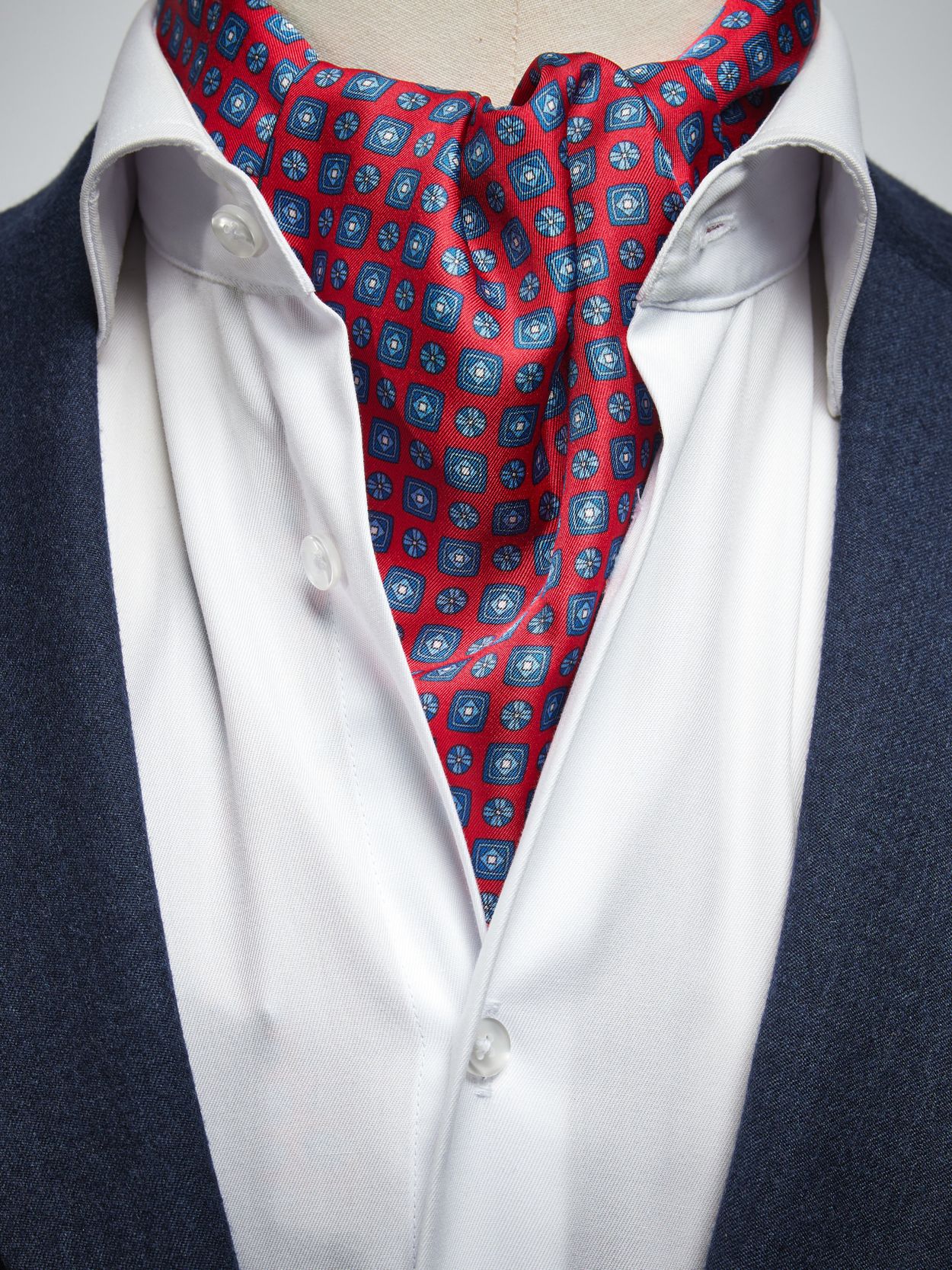 Red Ascot Geometric