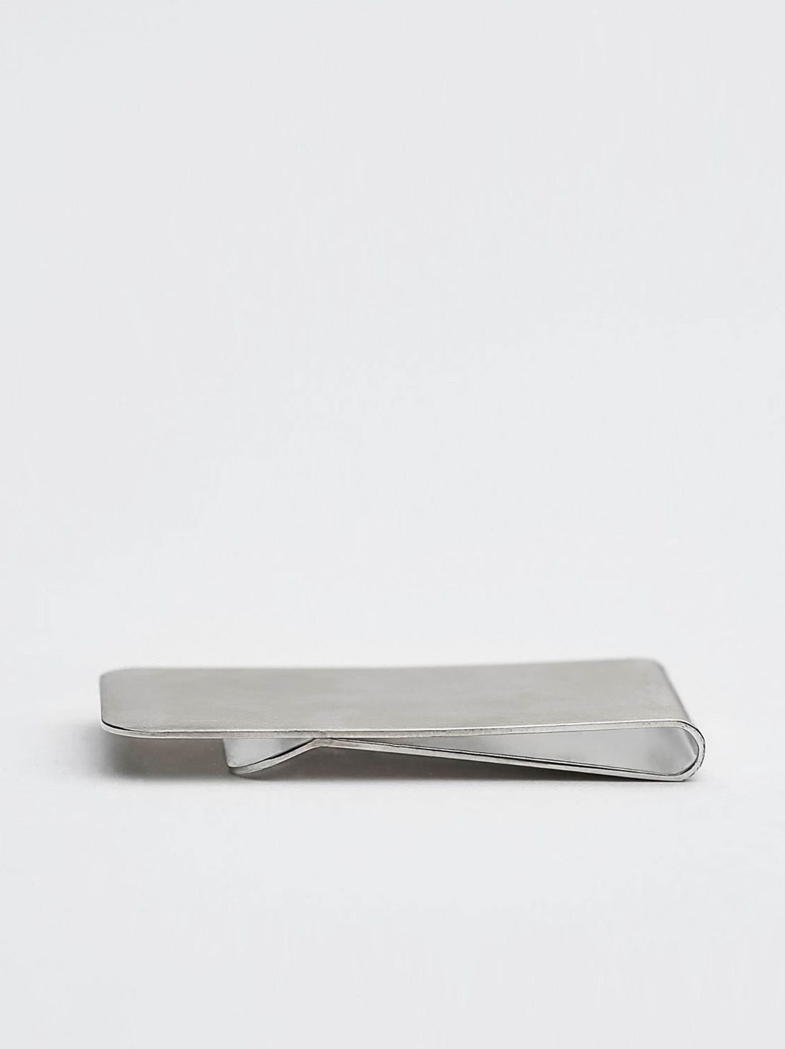 Brushed Silver Moneyclip