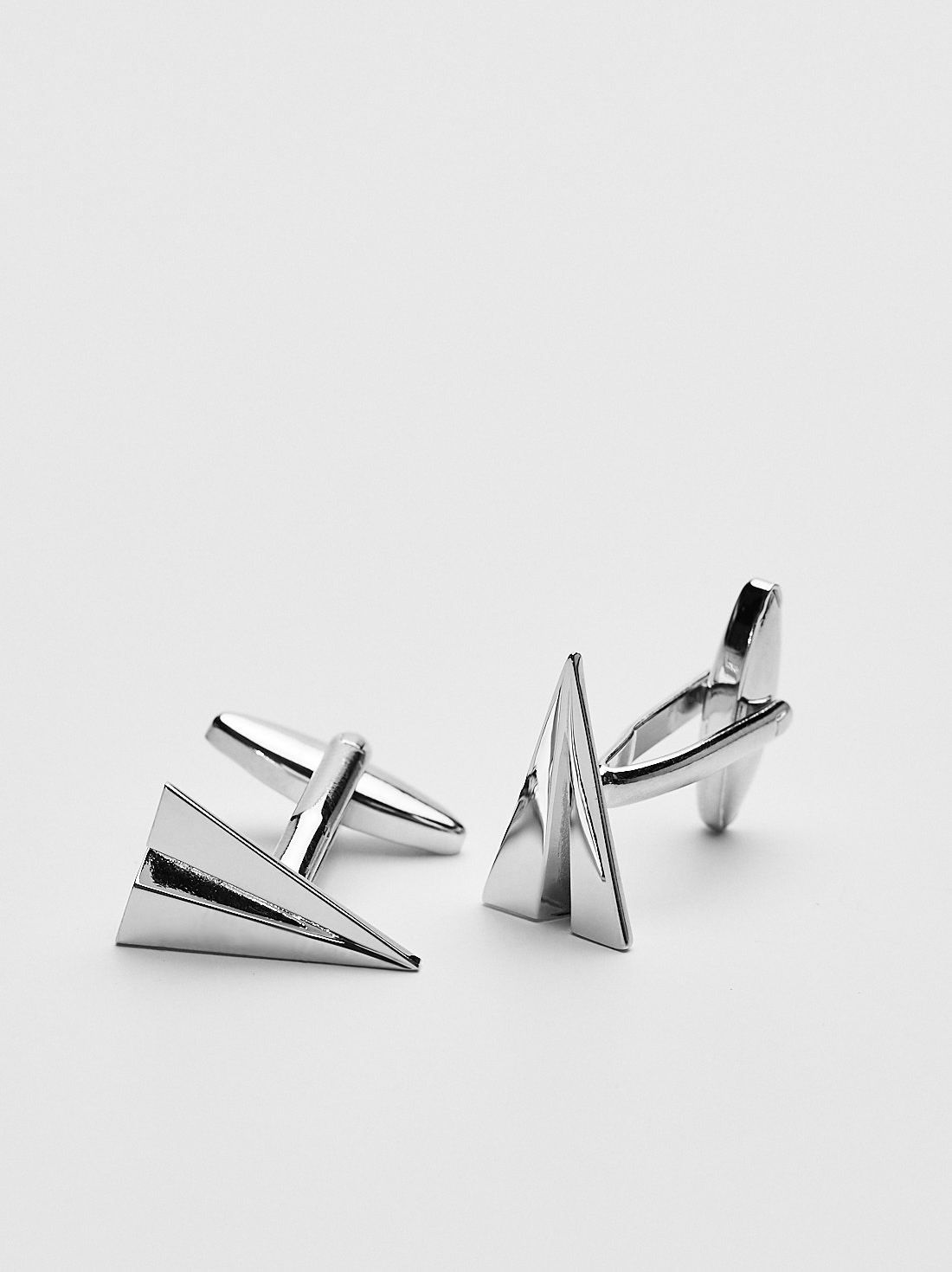 Sterling silver paper sale plane cufflinks