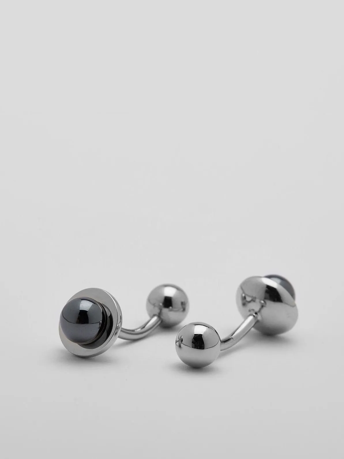 Silver Cufflinks Pearl