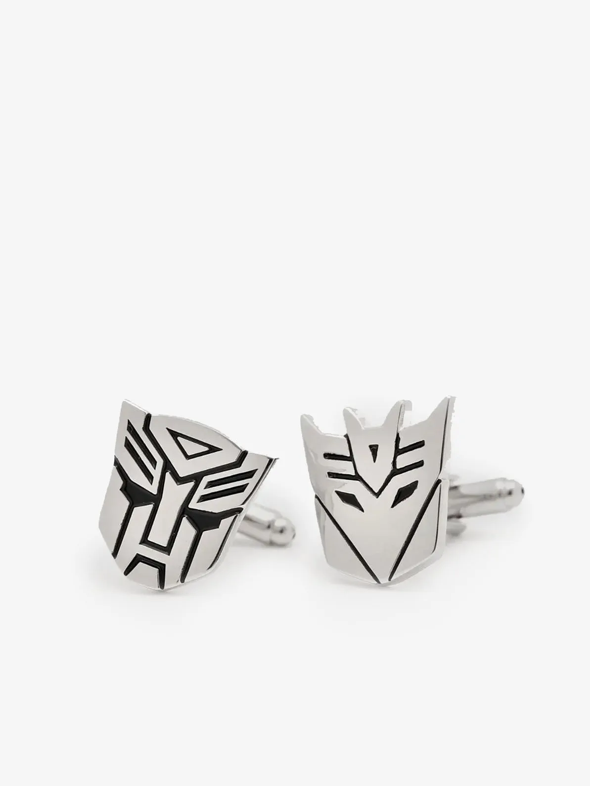 Silver Cufflinks Transformers