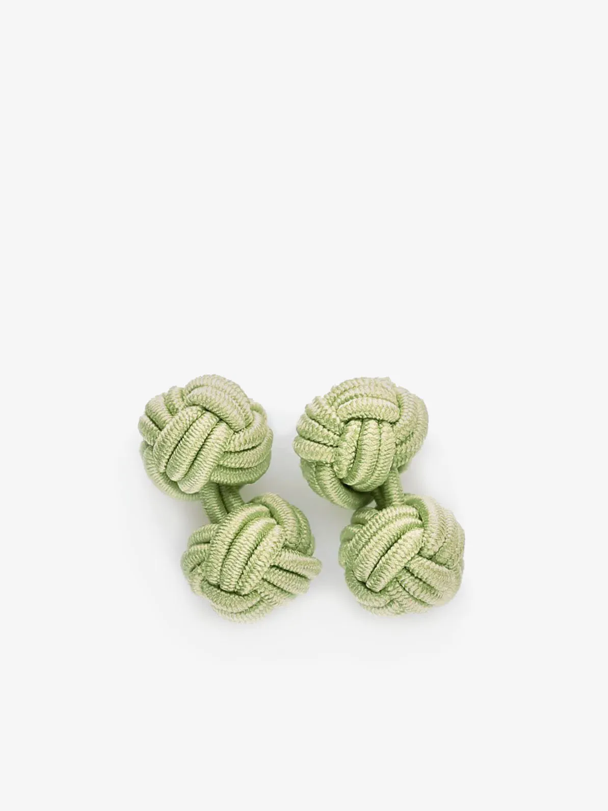 Lime Green Silk Knots